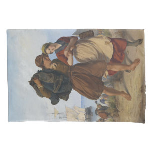 Return of the Fisherman (by Rudolf Jordan) Pillowcase