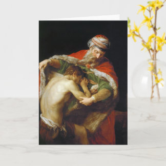 Return of the Prodigal Son (1773) by Pompeo Batoni Card