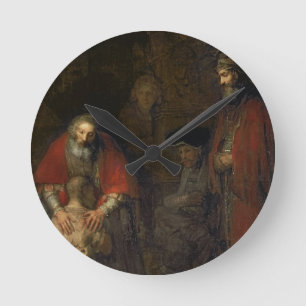 Return of the Prodigal Son, c.1668-69 Round Clock