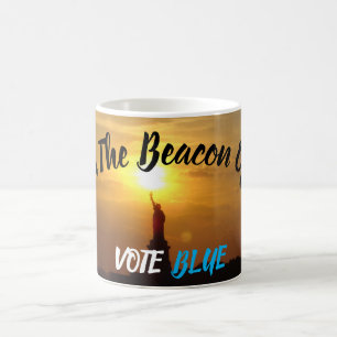 Return The Beacon Of Hope VOTE BLUE Coffee Mug