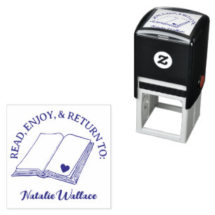 Return to Teacher Classroom Book Stamp