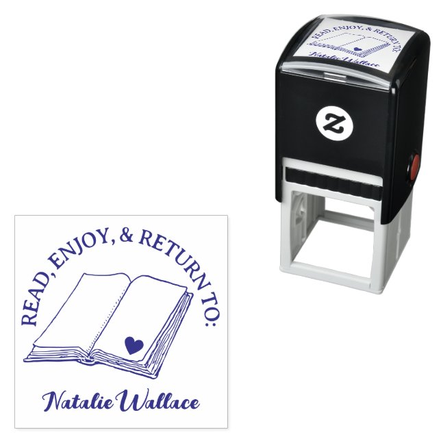 Return to Teacher Classroom Book Stamp (In Situ)