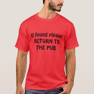 RETURN TO THE PUB T-Shirt