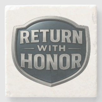 Return With Honour™ LDS Stone Coaster