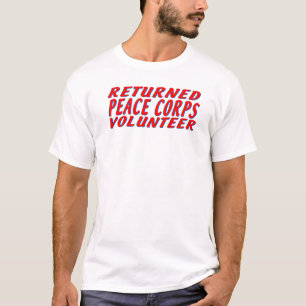 'Returned Peace Corps Volunteer' light T T-Shirt