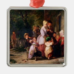 Returning from the Fair Metal Tree Decoration