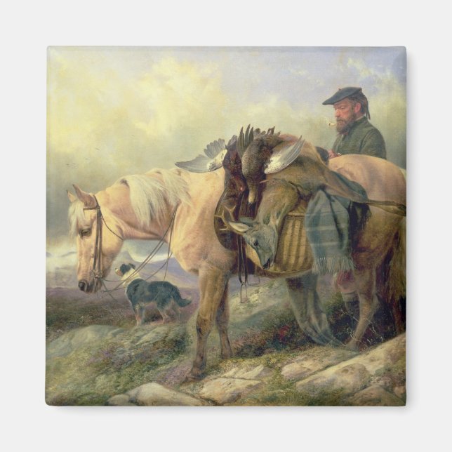Returning from the Hill, 1868 Magnet (Front)