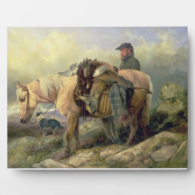 Returning from the Hill, 1868 Plaque (Front)
