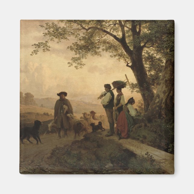 Returning Shepherd Magnet (Front)