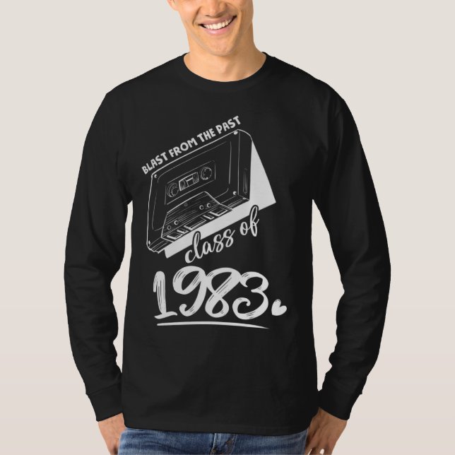 Reunion Class of 1983 School Graduation Blast From T-Shirt (Front)