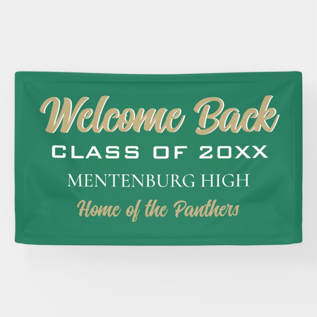 Reunion! CUSTOM Class Reunion banner (Horizontal)