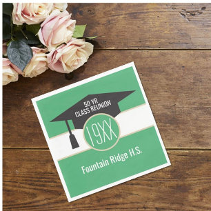 Reunion! Custom class reunion napkins