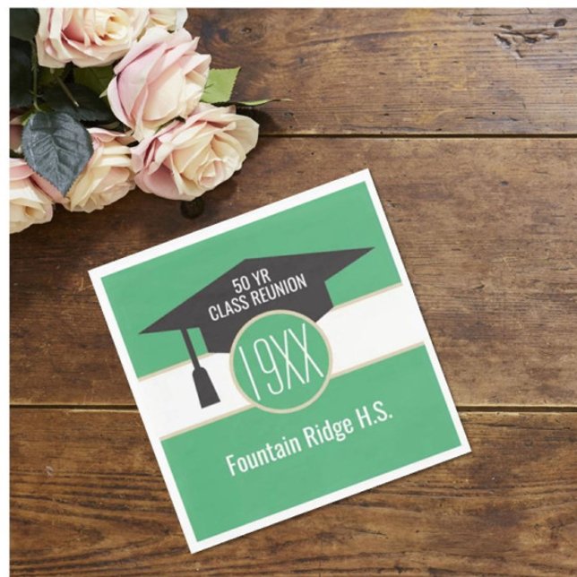 Reunion! Custom class reunion napkins (Creator Uploaded)