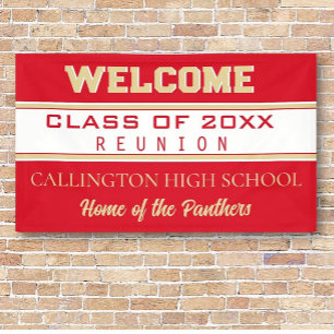 Reunion! CUSTOMIZED Class Reunion banner