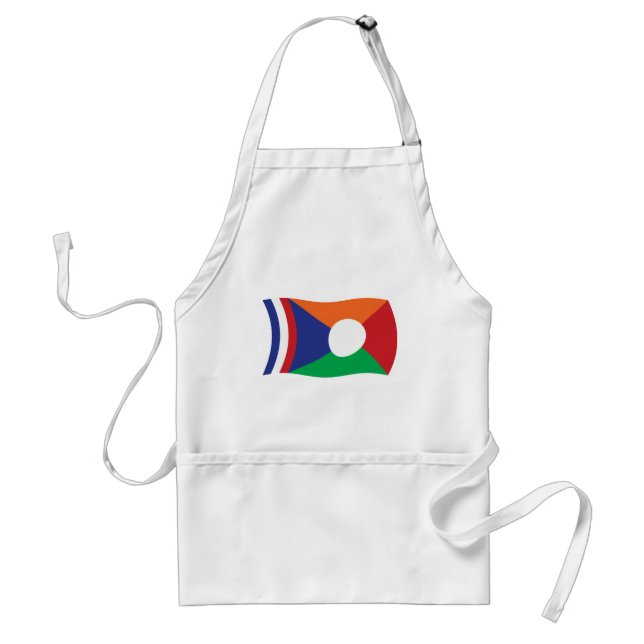 Reunion Flag Apron (Front)