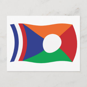 Reunion Flag Postcard
