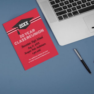 Reunion Invitation! Custom Class Reunion Postcard