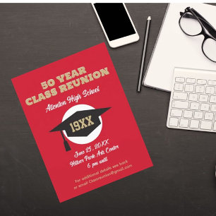 Reunion Invite! Custom Class Reunion Postcard