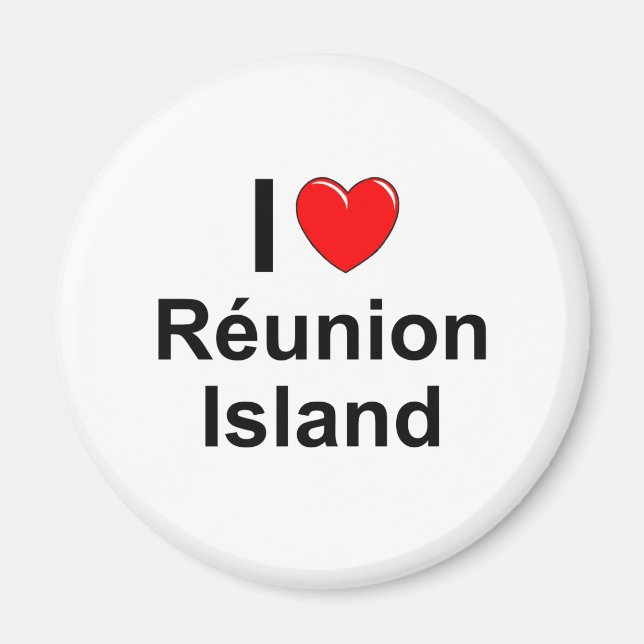 Réunion Island Magnet (Front)