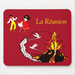 Reunion Island Mouse Pad