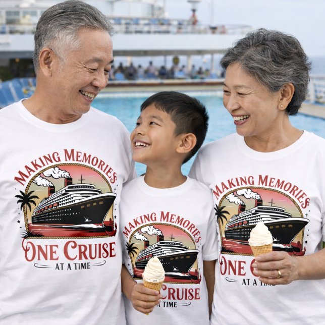 Reunion Making Memories Cruise T-Shirt (Matching Cruise Shirts for the whole group)