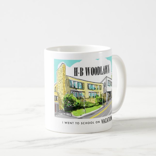 Reunion Mug (left handed) (Front Right)
