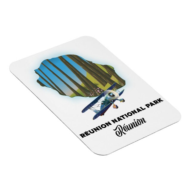 Réunion National Park Magnet (Right Side)