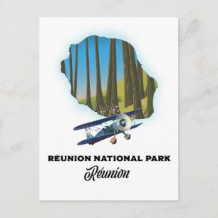 Réunion National Park Postcard