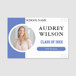Reunion Photo Name Tags 10Th Class Reunion