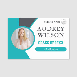 Reunion Photo Name Tags 20Th Class Reunion
