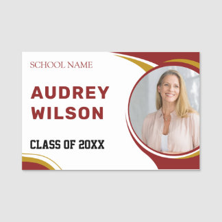 Reunion Photo Name Tags College Reunion