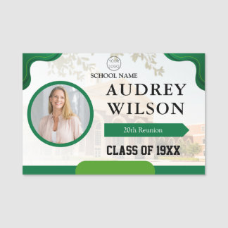 Reunion Photo Name Tags College Reunion
