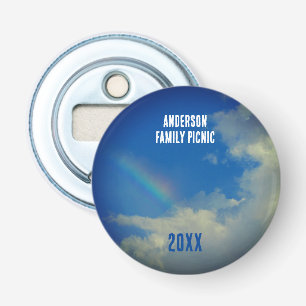 Reunion Rainbow Colourful Annual Family Picinic Bottle Opener