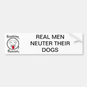 REUNION RESCUE BUMPER STICKER