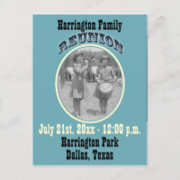 Reunion Save The Date or Invite