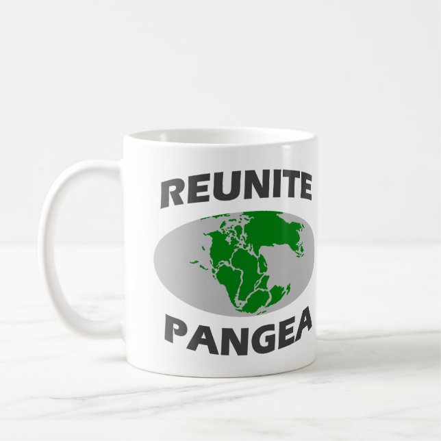 Reunite Pangea Coffee Mug (Left)