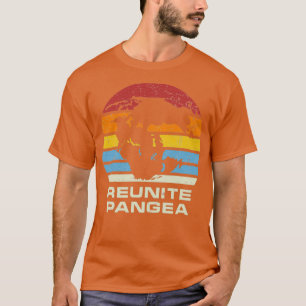 Reunite Pangea retro sunrise style T-Shirt