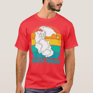 Reunite Pangea Vintage Retro Sunset classique T-Shirt