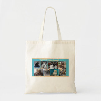 "Reusable Canvas Tote Bag"  PipersPuddycats