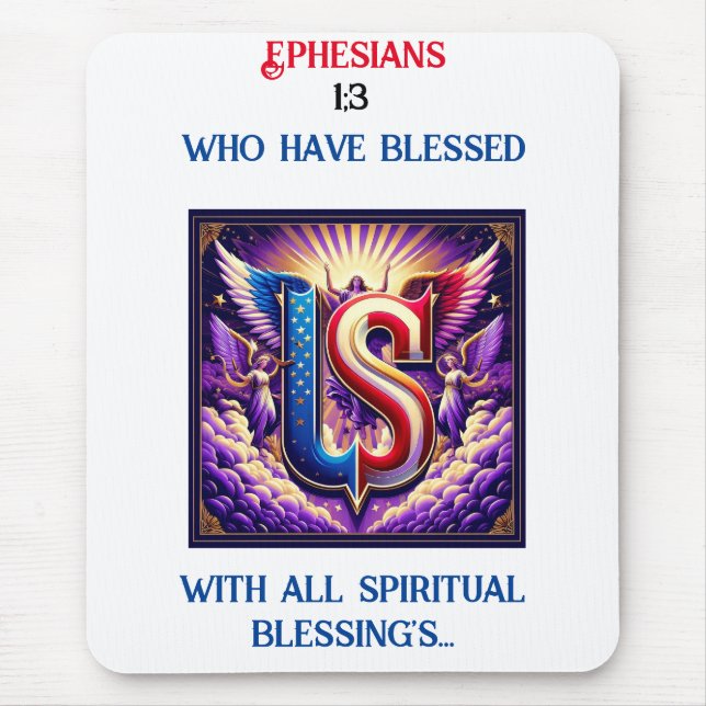 Reusable Grocery Bag Mouse Pad (Front)