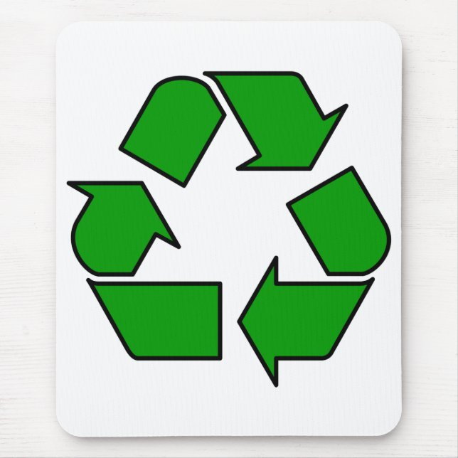 Reuse & Recycle Mouse Pad (Front)