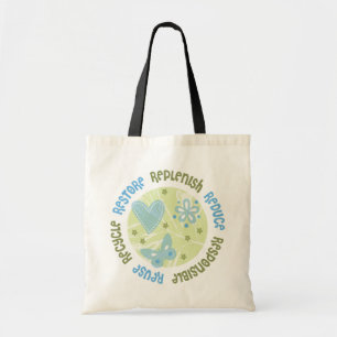 Reuse Recycle Responsible Tote Bag