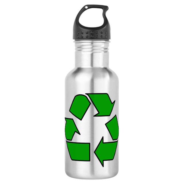 Reuse & Recycle Water Bottle (Front)