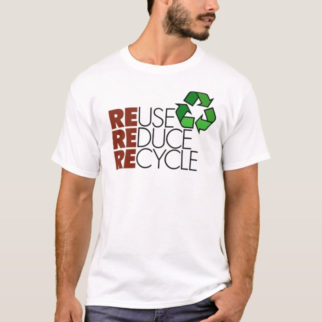 Reuse Reduce Recycle t-shirt (Front)
