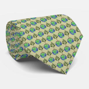 Reuse Reduce Recycle Tree Earth Globe Tie