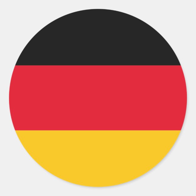 Reuss Elder Line, Germany Classic Round Sticker (Front)