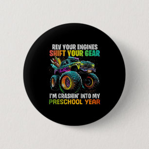 Rev Engines Shift Your Gear Im Crashin Into My Pre 6 Cm Round Badge