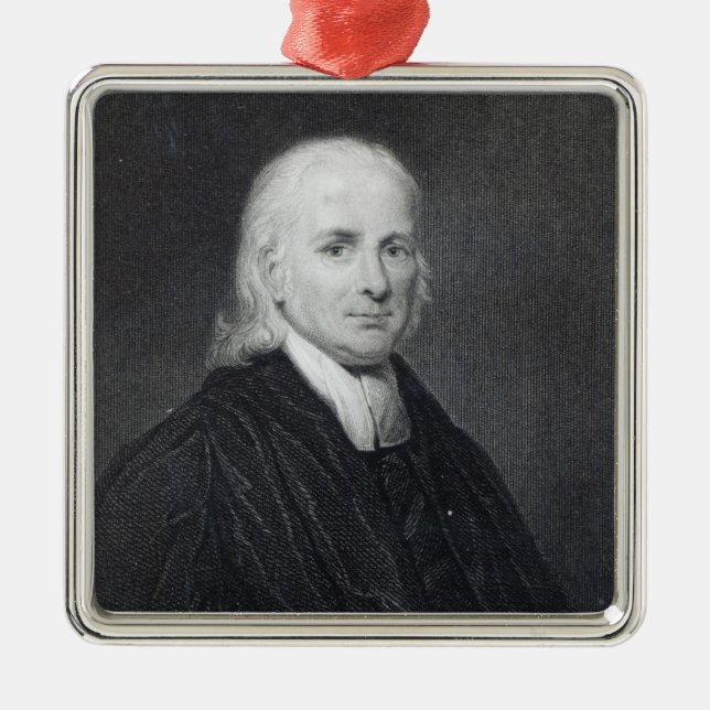 Rev Friedrich Schwartz Metal Tree Decoration (Front)