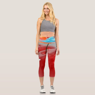 Revamped Legins for Effortless Style & Flexibility Capri Leggings