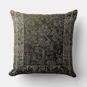 Revamped,William Morris ,Tree of life ,design,chic Cushion